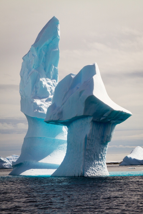 Photo:  Ice sculpture, Antarctica
